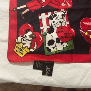 Nick & Nora Valentine/Conversation Hearts/Silk scarf